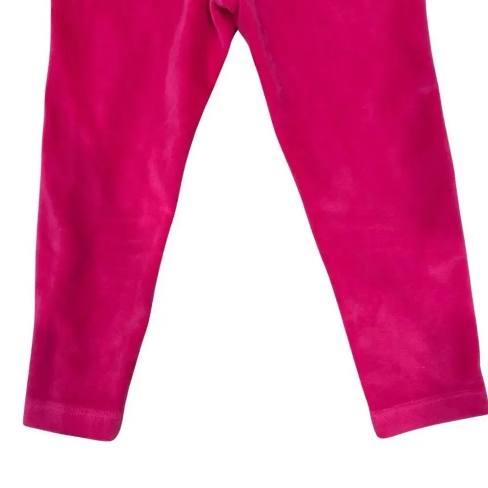 GAP Kids Velvet Leggings Pomegranate 3T